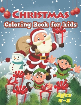 Paperback Christmas: Easy and Cute Christmas Holiday Coloring Designs for Children Book