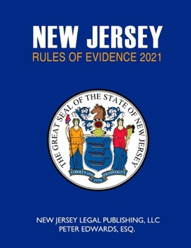 Paperback New Jersey Rules of Evidence 2021 Book