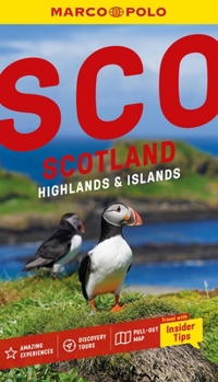 Paperback Marco Polo Scotland Highlands and Islands Pocket Travel Guide: Pull-Out Map Local Knowledge Covers Loch Ness, North Coast 500, Isle of Skye and More Book