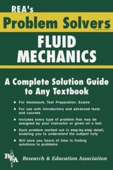 Paperback Fluid Mechanics & Dynamics Problem Solver Book