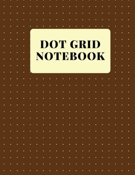 Paperback Dot Grid notebook: Large (8.5 x 11 inches)Dotted Notebook/Journal Book