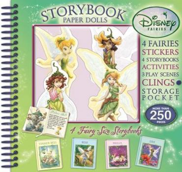 Hardcover Storybook Paper Dolls Disney Fairies Book