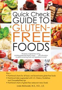 Paperback Quick Check Guide to Gluten-Free Foods Book