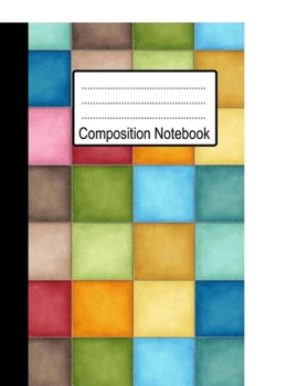 Composition Notebook: colored notebook , Wide Ruled & blank lined journal to write in, Perfect notebook for school home or work.
