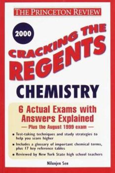 Paperback The Princeton Review Cracking the Regents Chemistry Book