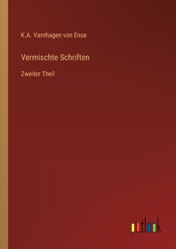 Paperback Vermischte Schriften: Zweiter Theil [German] Book
