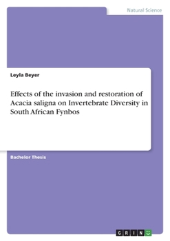 Effects of the invasion and restoration of Acacia saligna on Invertebrate Diversity in South African Fynbos