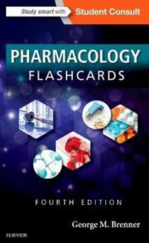 Hardcover Pharmacology Flash Cards Book