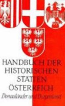 Hardcover Handbuch der historischen Stätten Österreich, Bd.1, Donauländer und Burgenland [German] Book