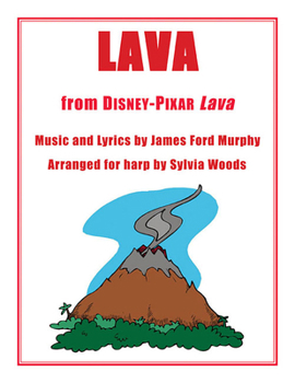 Paperback Lava: Arranged for Harp by Sylvia Woods Book