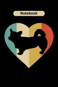 Notebook: CARDIGAN WELSH CORGI Dog Lover Gift for Dog Owners Diary | Blank Date & Blank Lined Notebook Journal | 6x9 Inch 120 Pages White Paper