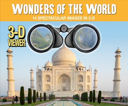 Hardcover 3D Viewer Wonders of the World Book