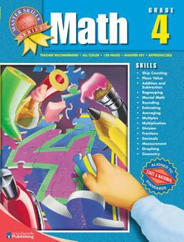 Paperback Math, Grade 4 Book