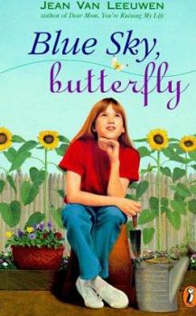 Paperback Blue Sky, Butterfly Book