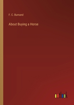 Paperback About Buying a Horse Book