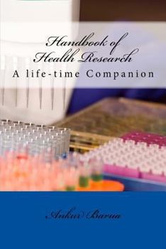 Paperback Handbook of Health Research: A life-time Companion Book