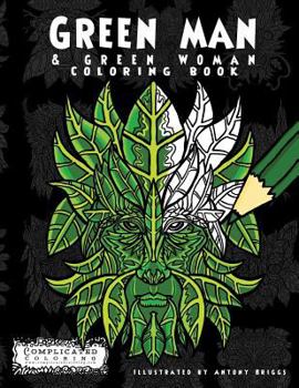 Paperback Green Man: & Green Woman Coloring Book