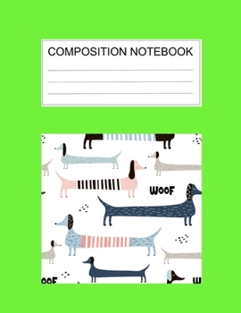 Composition notebook: Ruled (8.5 x 11 in), 110 Pages: Diary Book For Girl, Journal Notebook For Kids, Writing Journal Lined, Cute Pets green (8.5 x 11 in), 110 Pages (cute composition green)