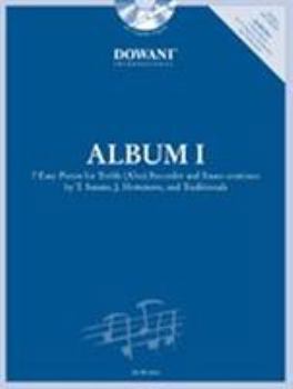 Paperback Album I: 7 Easy Pieces for Treble (Alto) Recorder and Basso Continuo Book