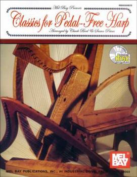 Paperback Classics for Pedal-Free Harp [With CD] Book