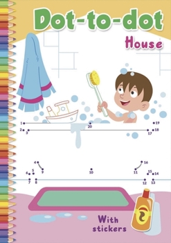 Paperback Dot-To-Dot House: With Stickers Book