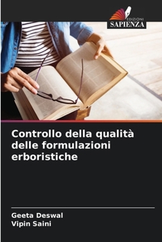 Paperback Controllo della qualità delle formulazioni erboristiche [Italian] Book