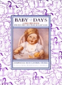 Hardcover Baby Days: A Baby Record Book [With Photo Frame] Book