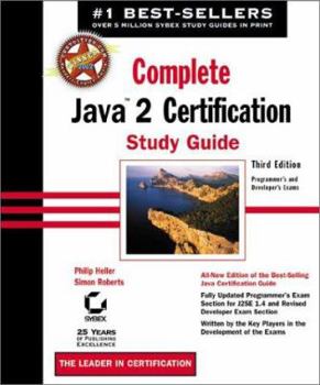 Hardcover Complete Java 2 Certification Study Guide [With CDROM] Book