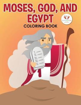 Paperback Moses, God and Egypt Coloring Book
