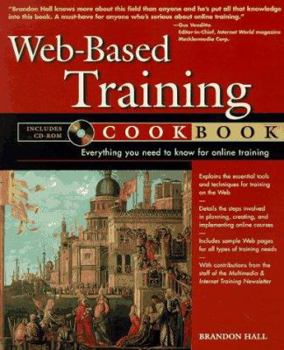 Paperback Web-Based Training Cookbook [With CDROM] Book