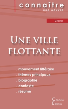 Paperback Fiche de lecture Une ville flottante de Jules Verne (Analyse littéraire de référence et résumé complet) [French] Book