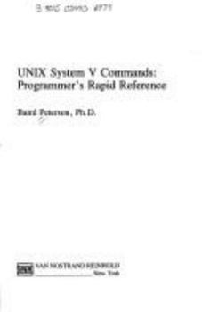 Paperback Unix System V Commands: Programmers' Rapid Reference Book