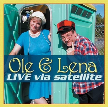 Paperback Ole & Lena Live Via Satellite Book