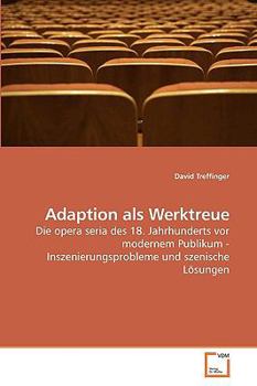Paperback Adaption als Werktreue [German] Book