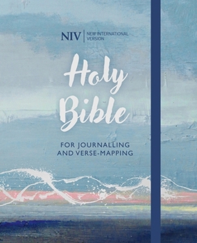 Hardcover Hodder Stoughton NIV Bible for Journalling and Verse-Mapping Waves. Book