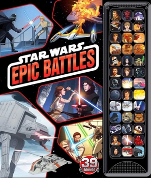 Board book Star Wars: 39-Button Sound: Epic Battles Book