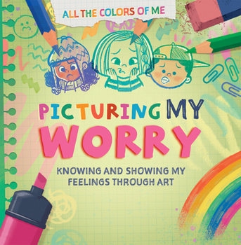 Paperback Picturing My Worry Book