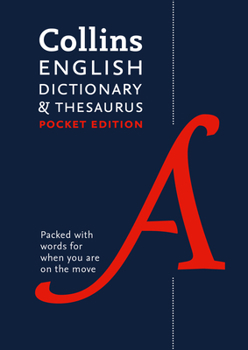 Paperback Collins English Dictionary and Thesaurus: Pocket Edition Book