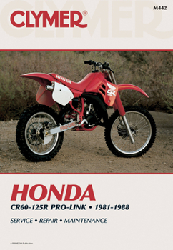 Paperback Honda Cr60-125r Pro-Link 81-88 Book