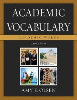 Paperback Academic Vocabulary: Academic Words Book