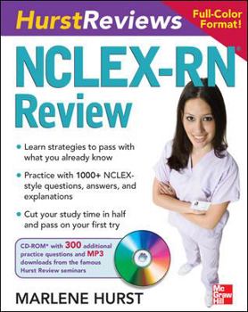 Paperback NCLEX-RN Review [With CDROM] Book