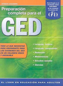 Paperback Preparacion Completa Para el GED [Spanish] Book
