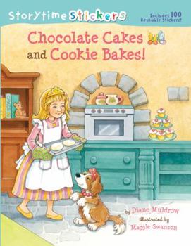 Paperback Storytime Stickers: Chocolate Cakes and Cookie Bakes! Book