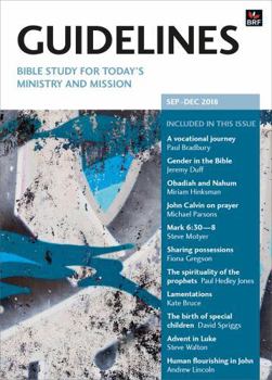 Paperback Guidelines September - December 2018: Bible study for today's ministry and mission Book
