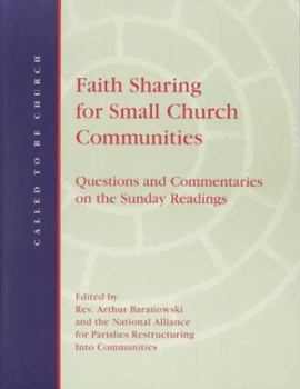 Paperback Faith Sharing for Small Church Communities Book