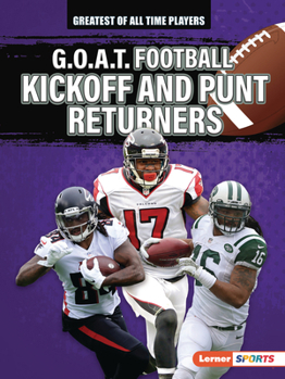 Paperback G.O.A.T. Football Kickoff and Punt Returners Book