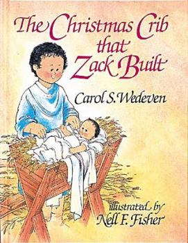 Hardcover Christmas Crib That Zack Builight Cloth Book