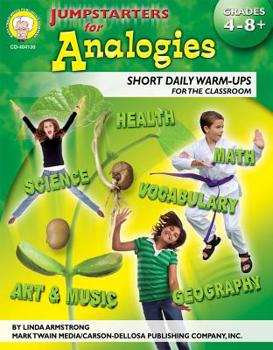 Paperback Jumpstarters for Analogies, Grades 4 - 8 Book