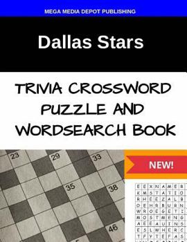 Paperback Dallas Stars Trivia Crossword Puzzle and Word Search Book