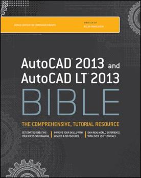 Paperback AutoCAD 2013 & AutoCAD LT 2013 Bible Book